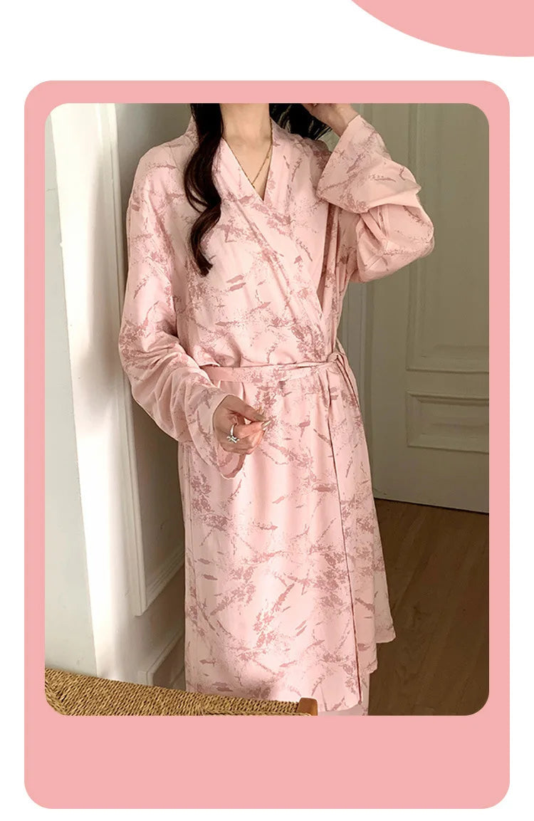 Pyjama Kimono Confortable et Respirant doux