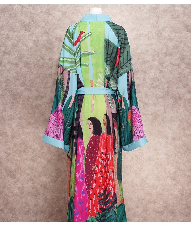 Kimono de Plage Boho Imprimé tendance