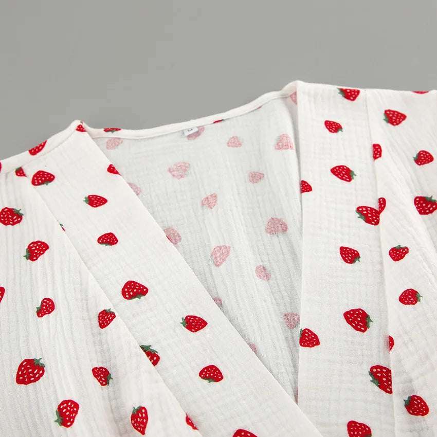 Petite Robe Kimono en Coton douce