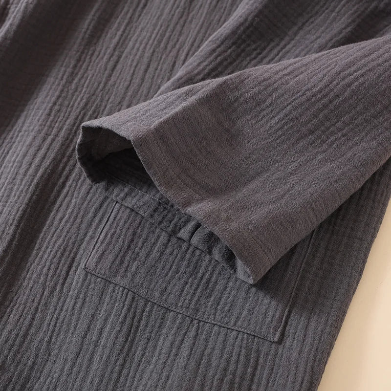 Robe Kimono de Maison Confortable manches longues