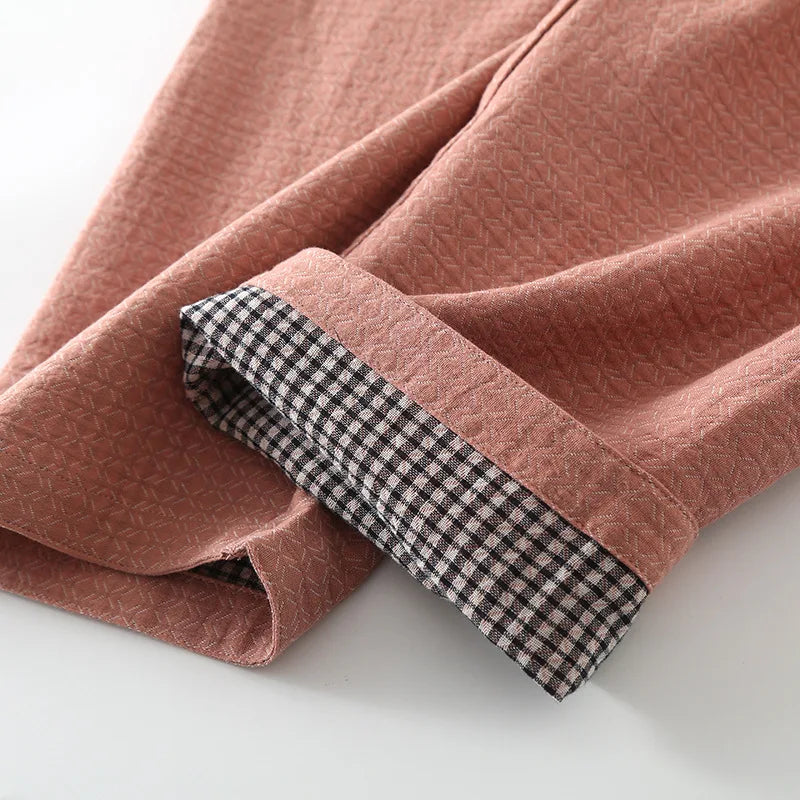 Pyjama Kimono Chaud Rose bonne qualité