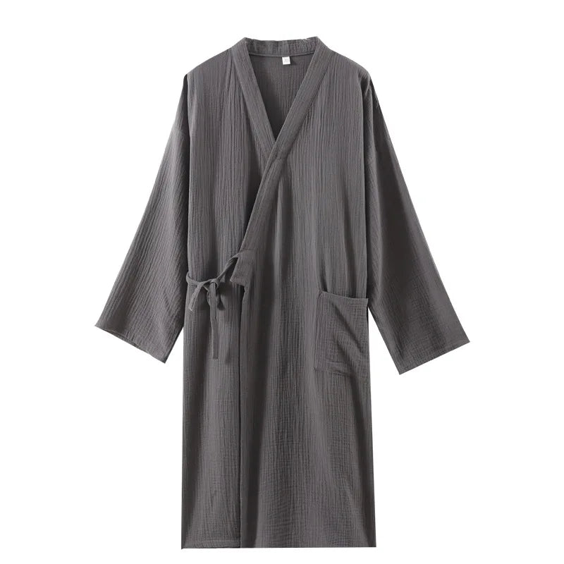 Robe Kimono de Maison Confortable coton