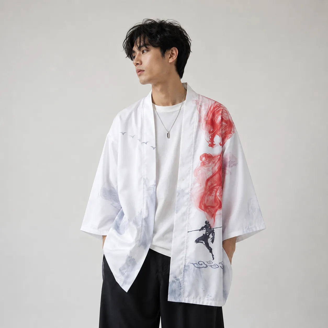 Veste Kimono Court Aura