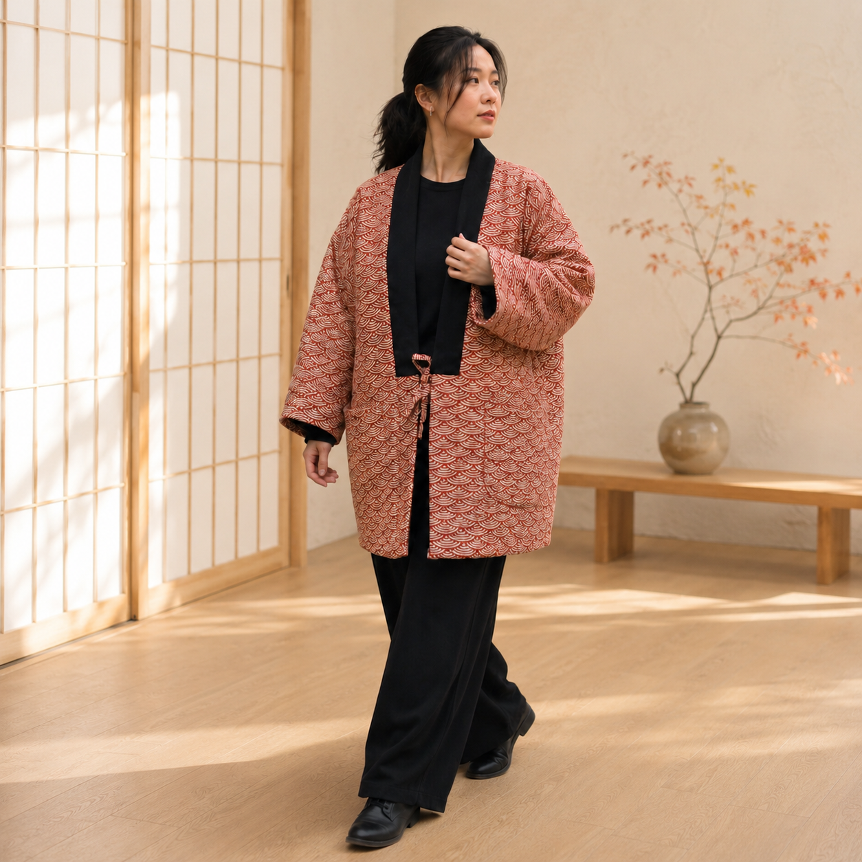 Veste Kimono Matelassée