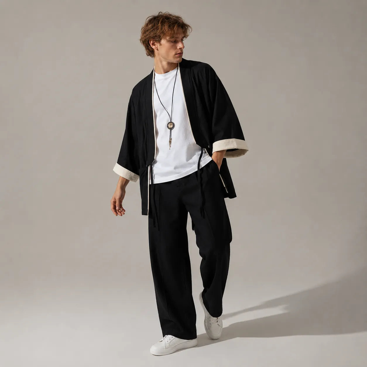 Veste Kimono Unie Samourai