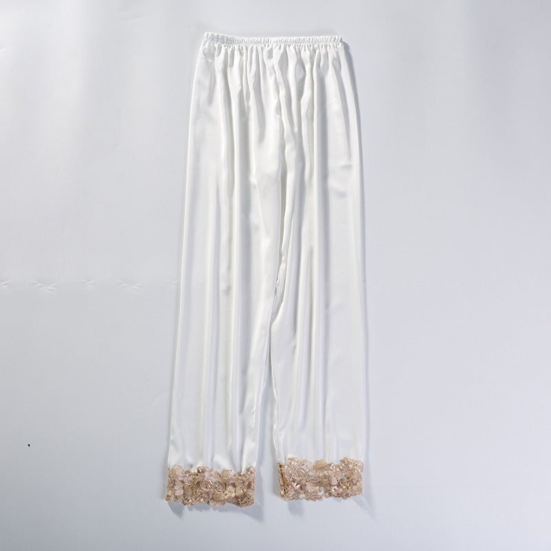 Ensemble Nuisette et Kimono Blanc