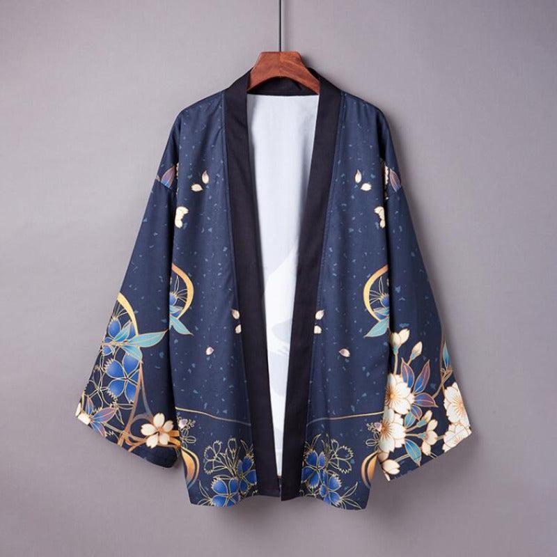 Gilet Kimono Court Femme Devant