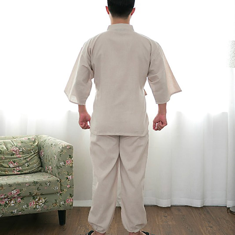 Jinbei Homme Blanc