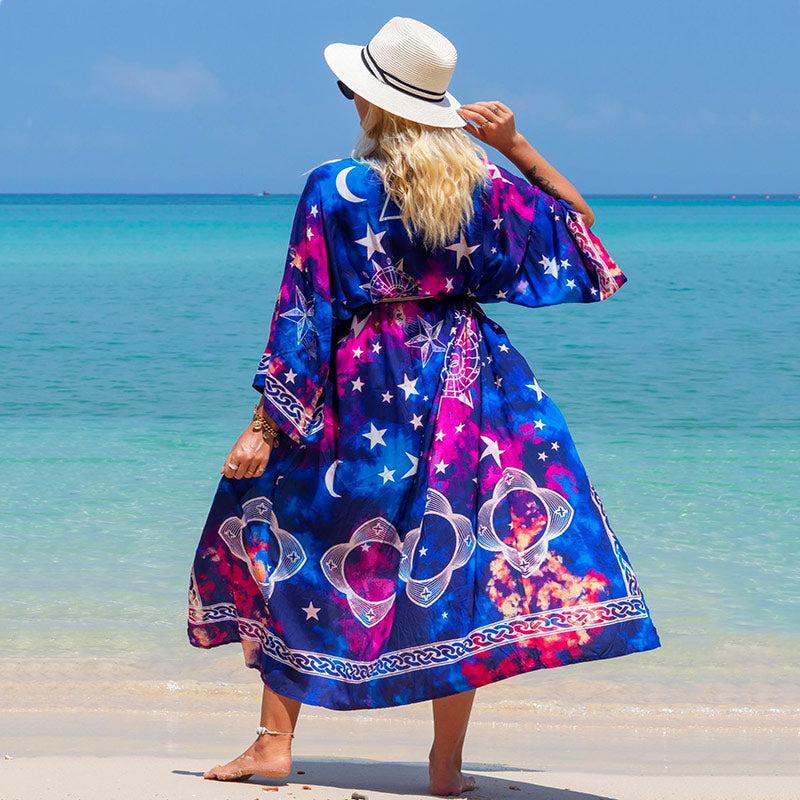 Kimono Femme Nuit Étoilée