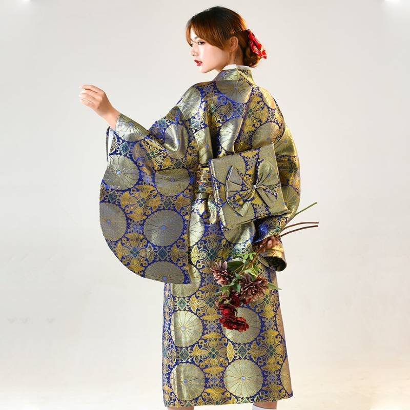 Kimono Japonais Satin