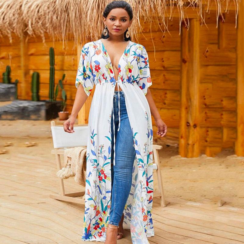 Kimono Long Floral