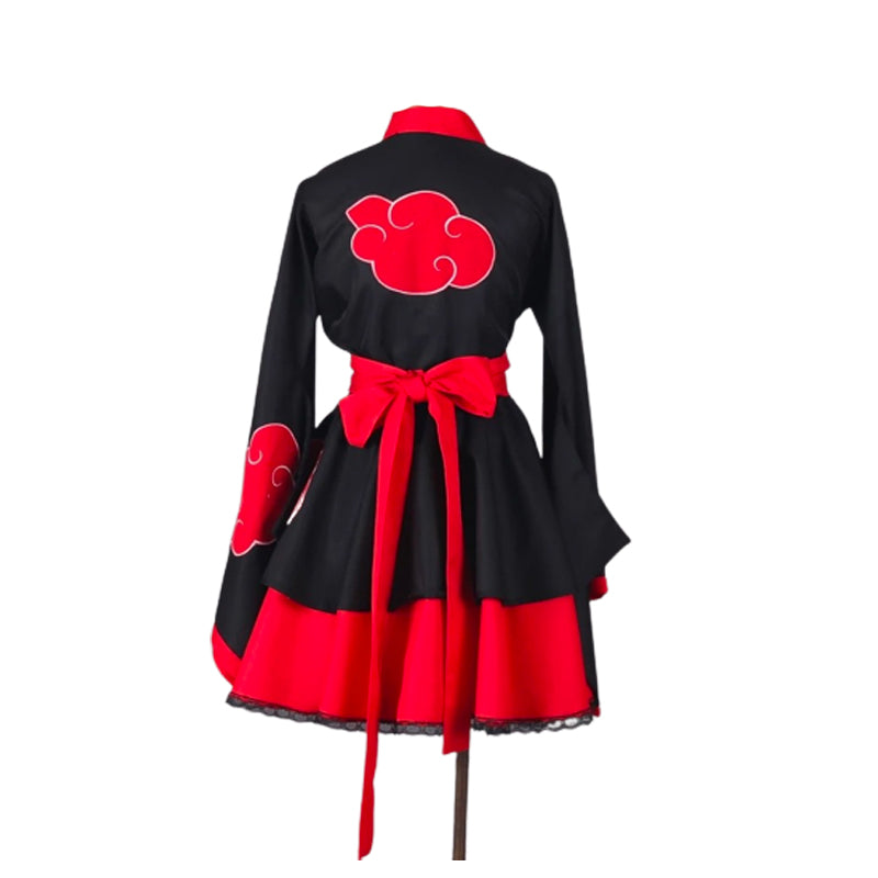 Kimono Akatsuki Femme Dos