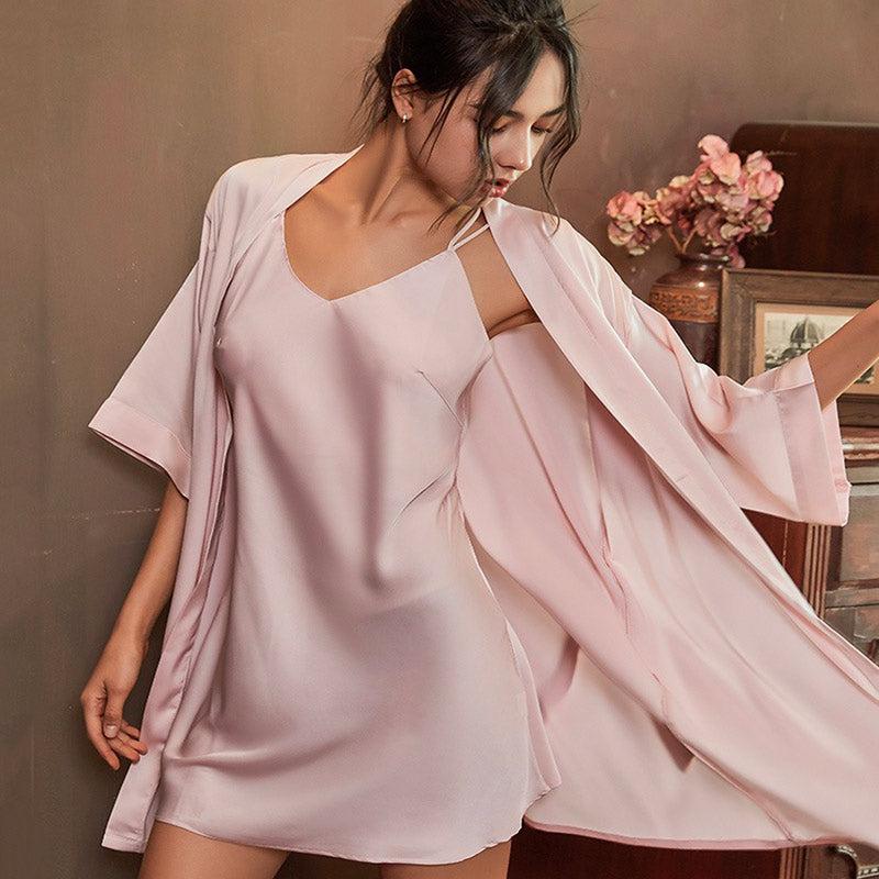 Kimono Femme Lingerie Léger