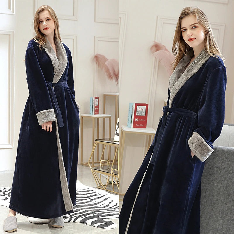 Peignoir Epais Femme
