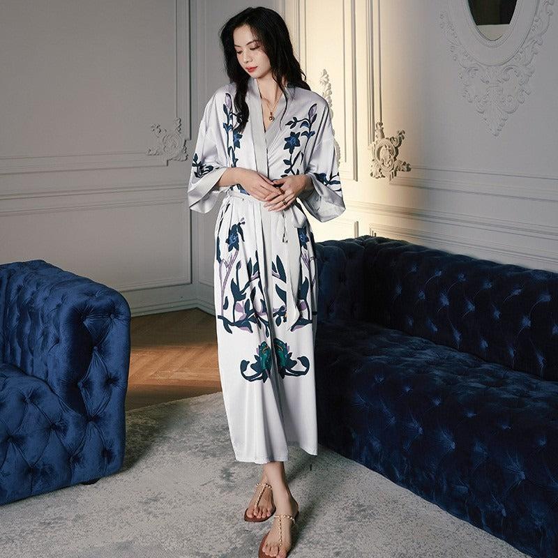 Peignoir Femme Long et Chaud
