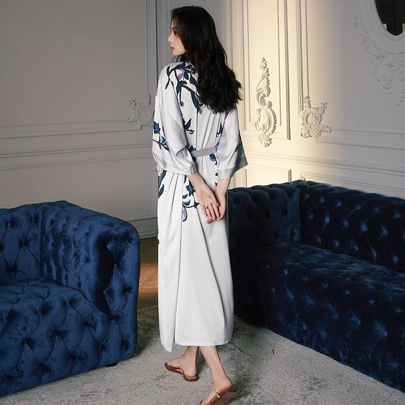Peignoir Femme Long et Chaud