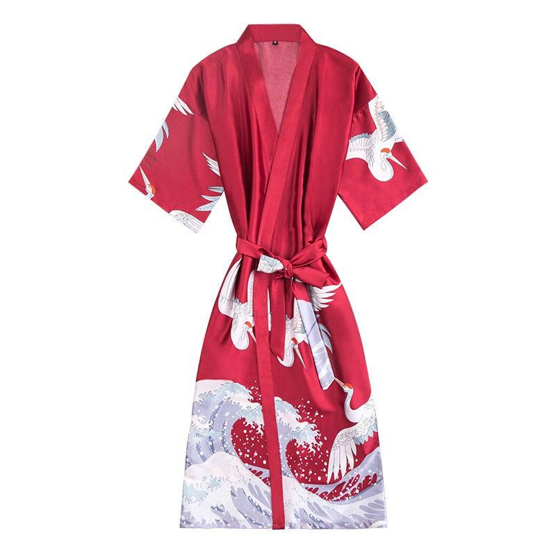 Peignoir Kimono Femme Long