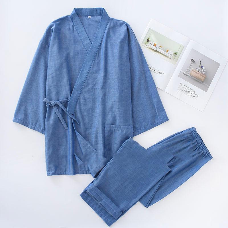 Pyjama Bleu Femme Léger