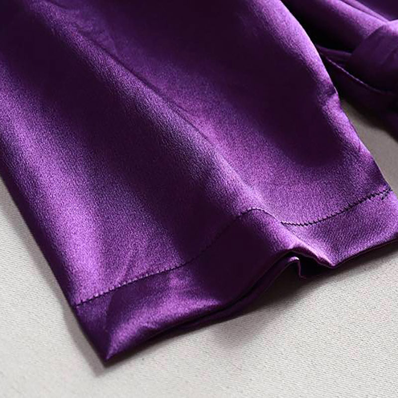 Pyjama Kimono Femme Soie Manche