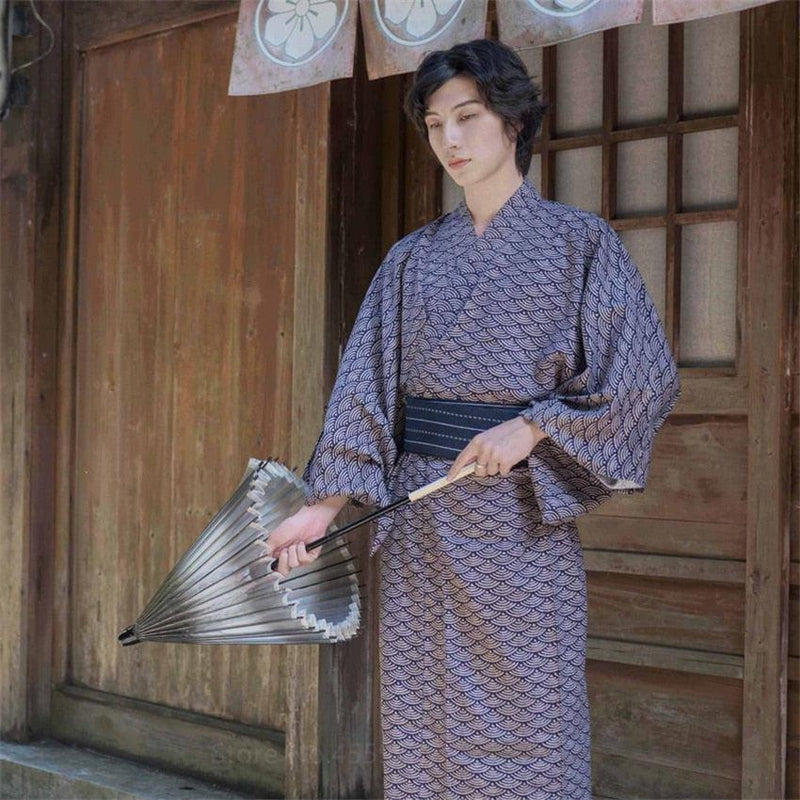 Robe de Chambre Homme Japonais