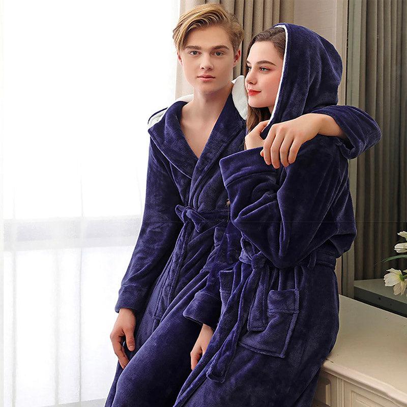 Robe de Chambre Homme Polaire Grande Taille