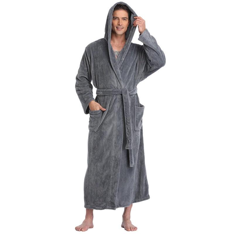 Robe de Chambre Homme Polaire Grande Taille