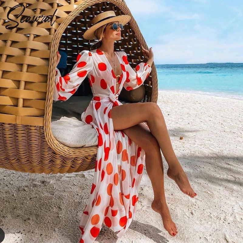 Robe de Plage Elegante