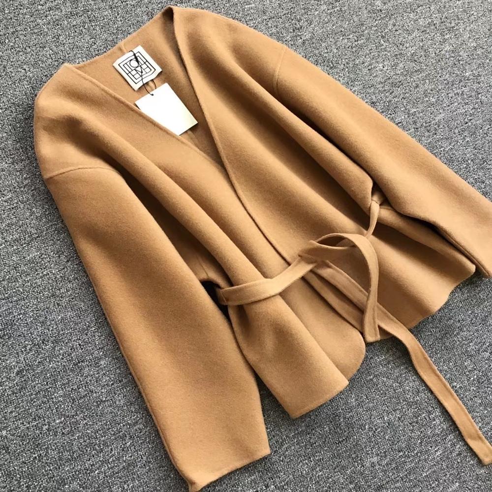 Veste Kimono Beige en Laine Chic