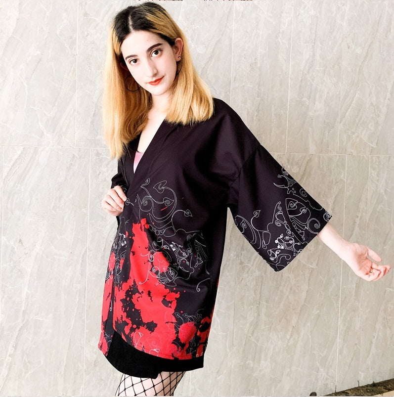 Veste Kimono Femme Oni Japonaise