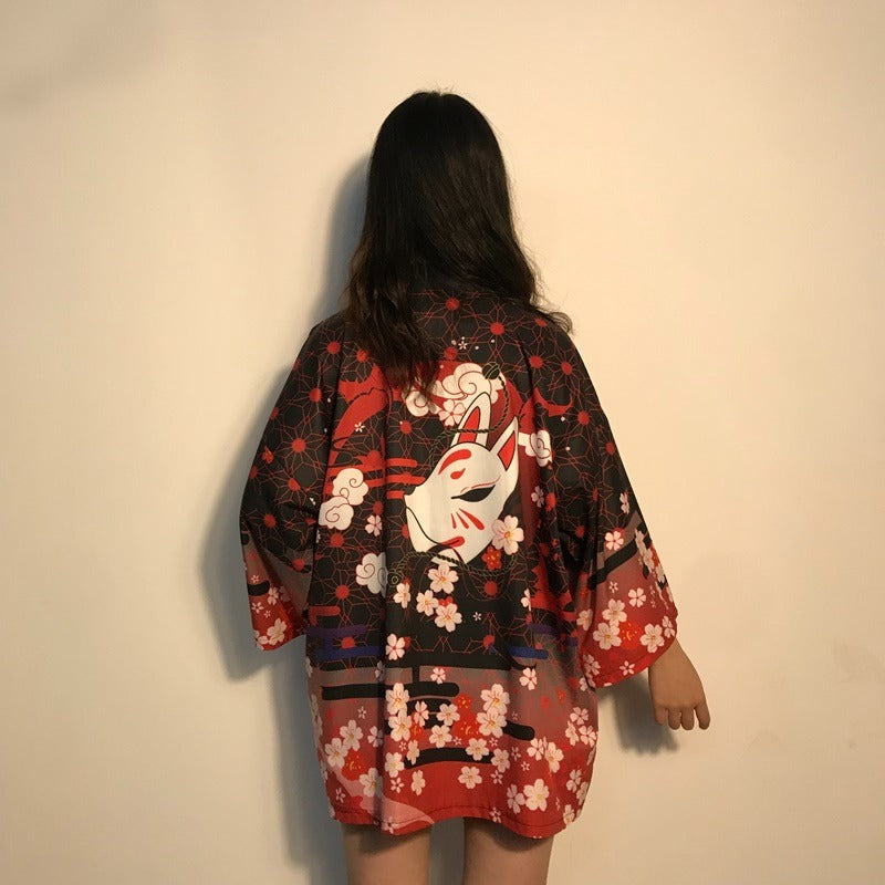 Veste Kimono Kitsune Femme Design