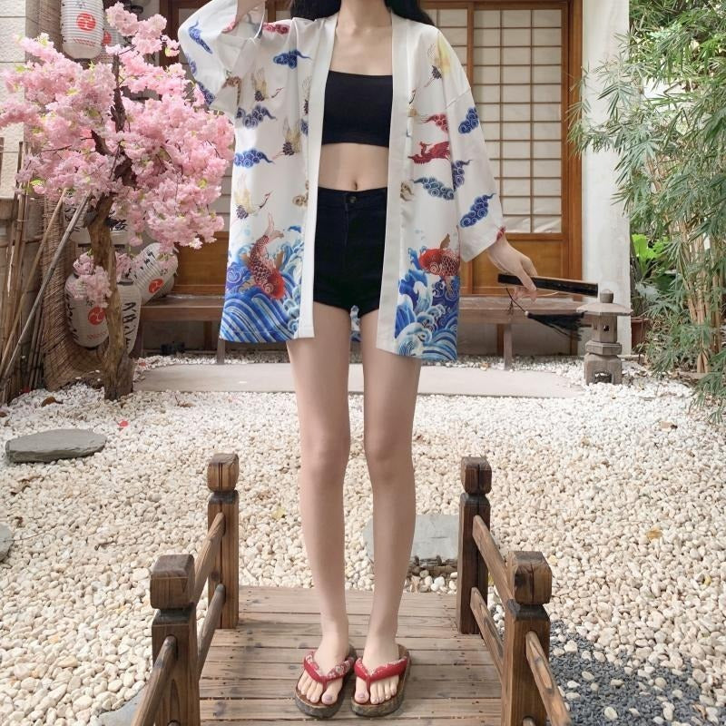 Veste Kimono Vintage Japonais
