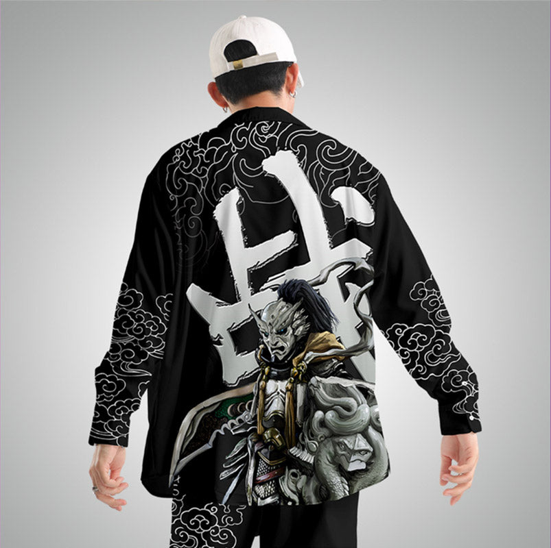 Pull Style Kimono Homme
