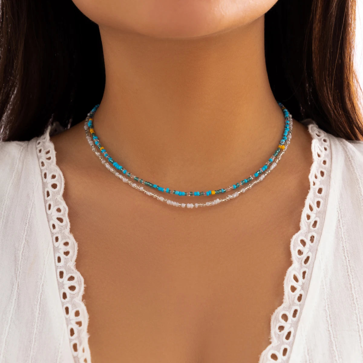 Collier de Perles Bohème