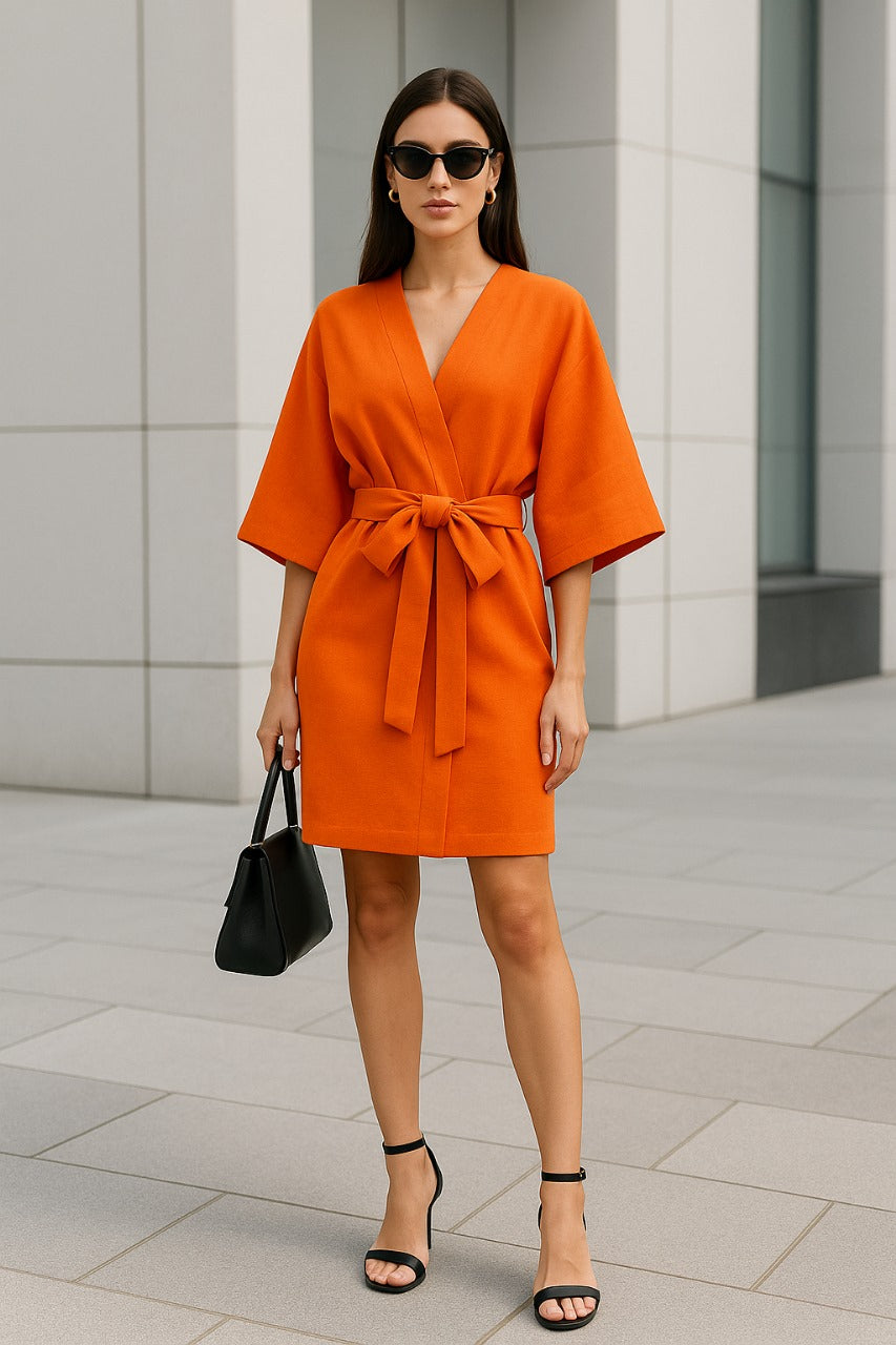Robe Kimono Orange