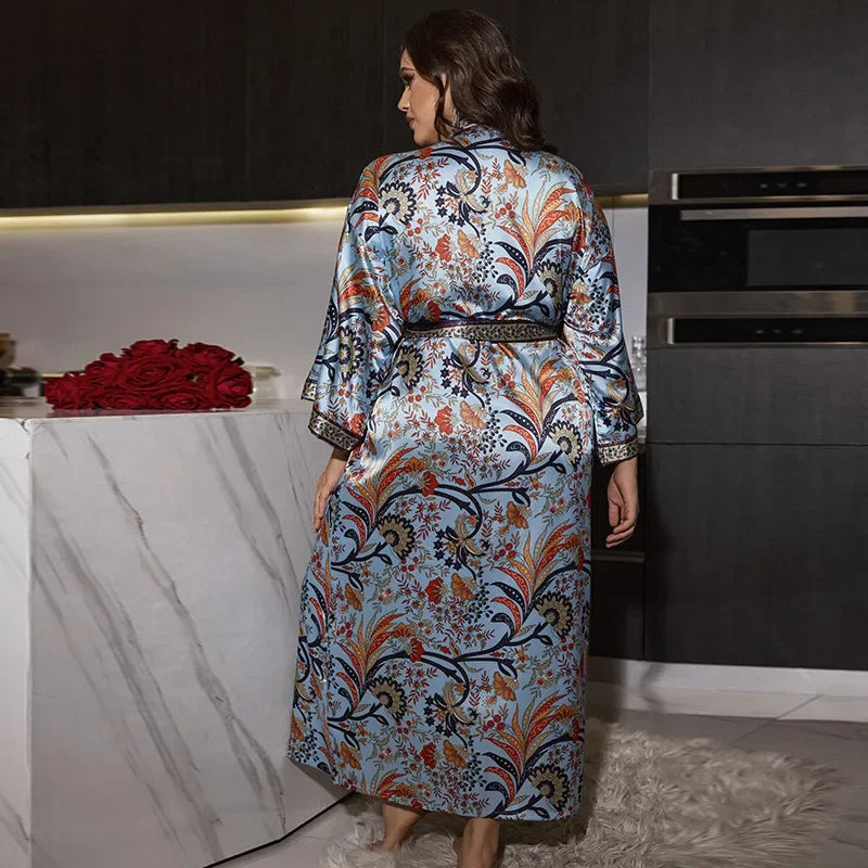 Déshabillé Kimono Femme Soyeux stylé