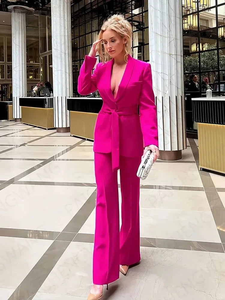 Ensemble Kimono Fuchsia