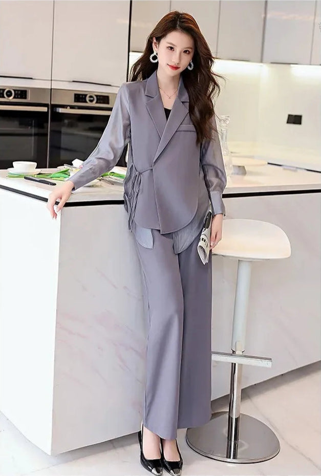 Ensemble Kimono Gris Original