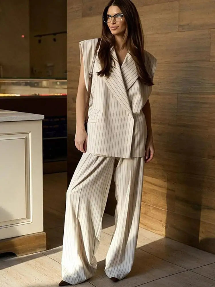 Ensemble Kimono à Rayures
