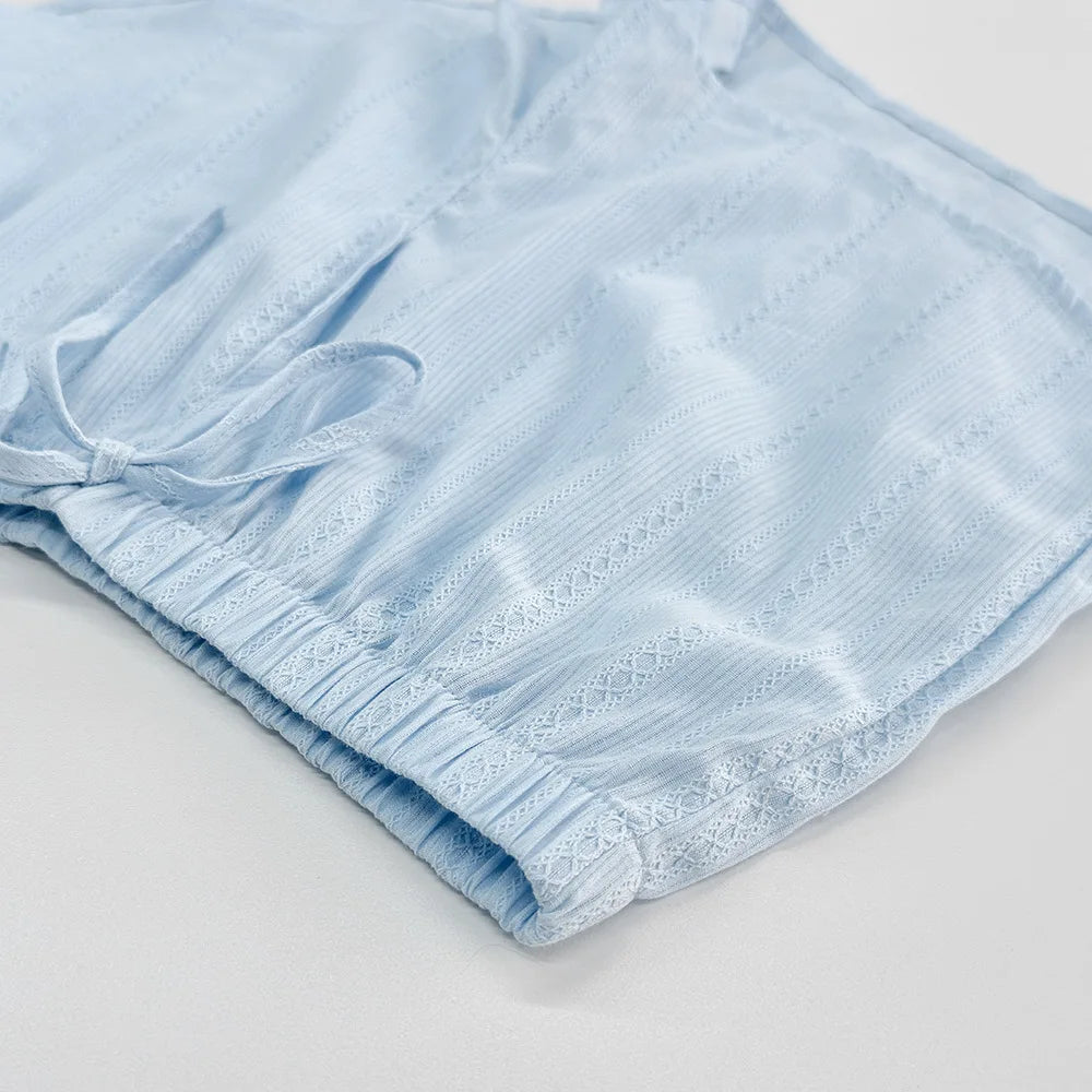 Ensemble Pyjama Kimono Short Sexy stylé