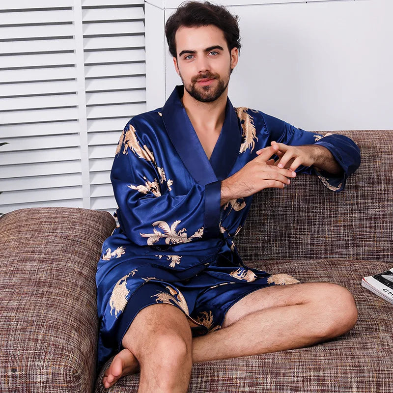 Ensemble Kimono Homme Pyjama Soyeux