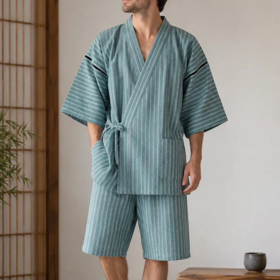 Jinbei Homme Estival Vert Design