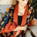 Kimono Soie Femme Nuit