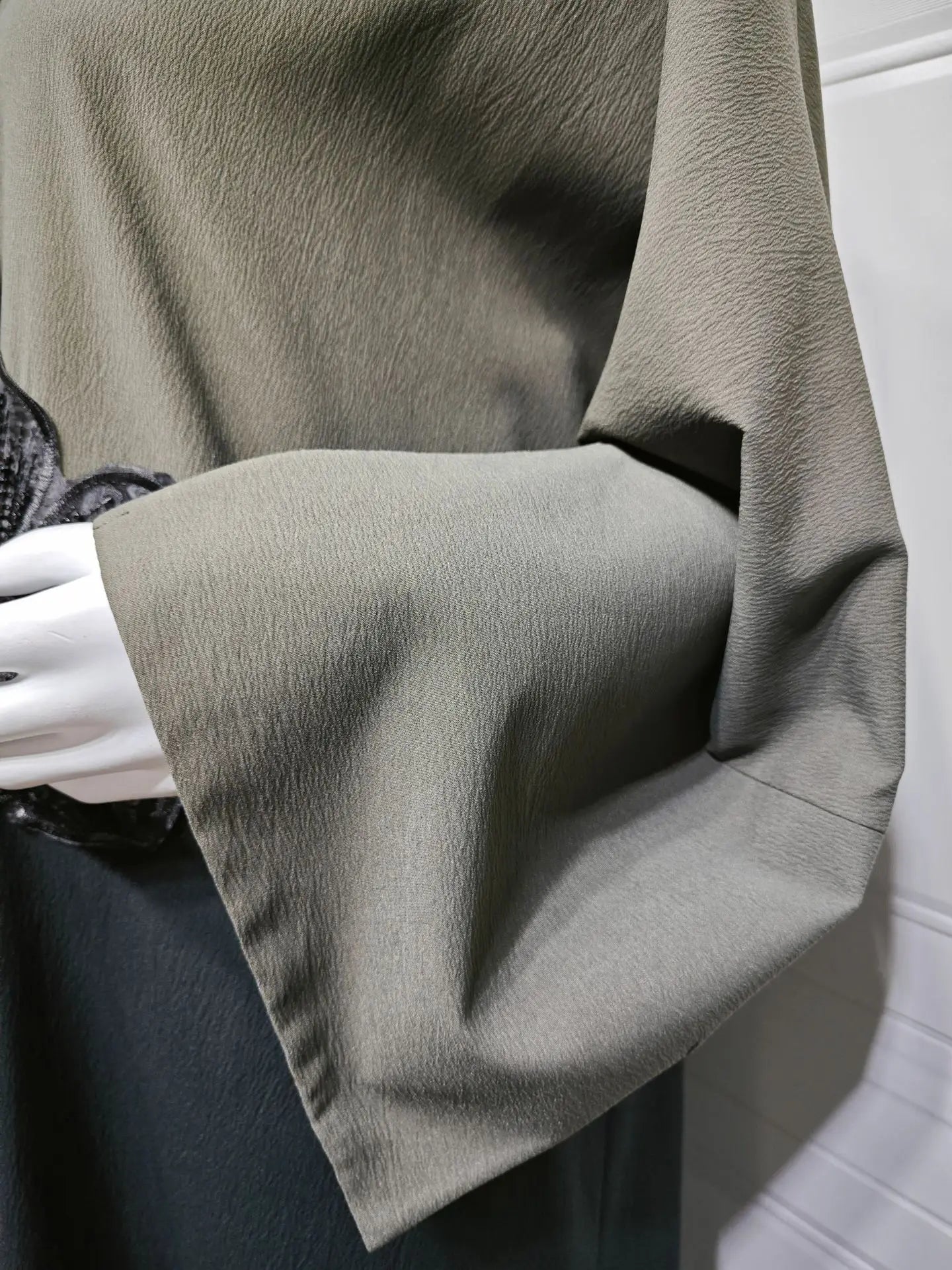 Kimono Abaya à Fleurs manche long