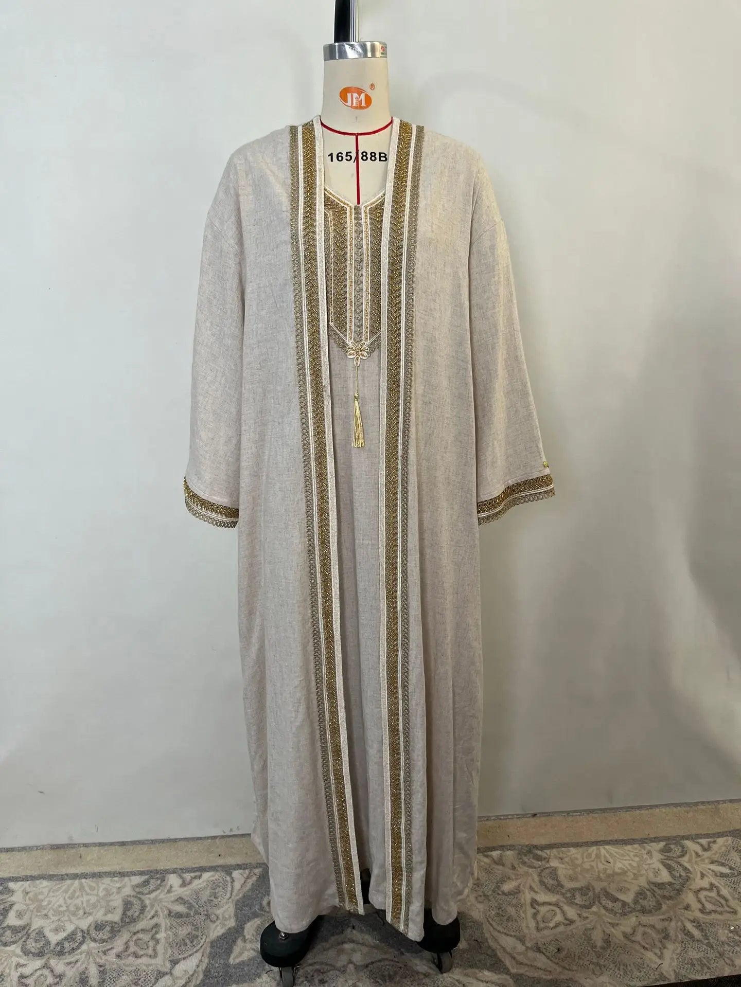 Kimono Abaya Raffiné avec Robe chic