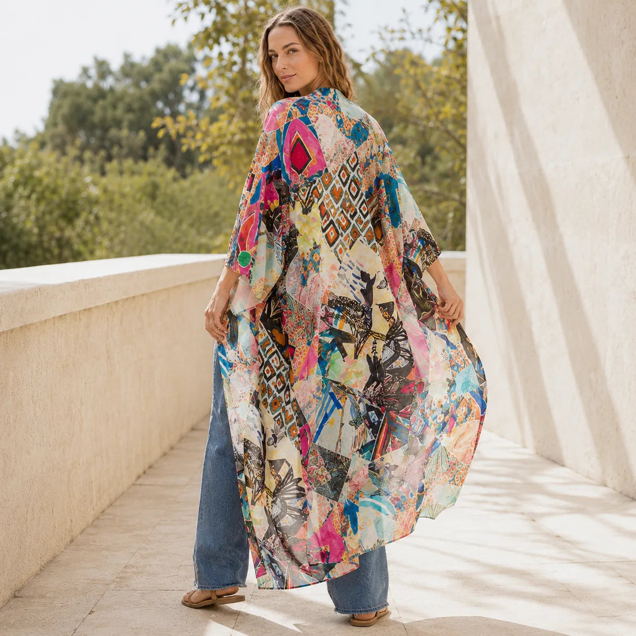 Kimono Gilet Femme Eté Design
