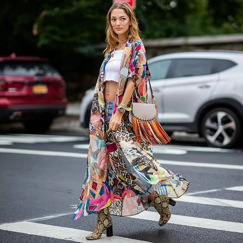 Kimono Gilet Femme Eté Stylé