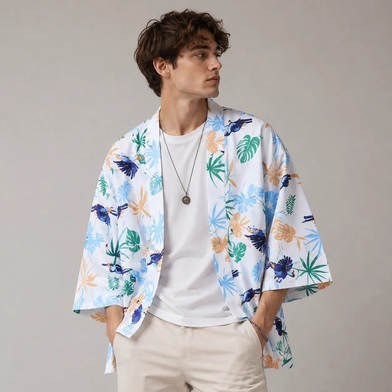 Kimono Imprimé Homme