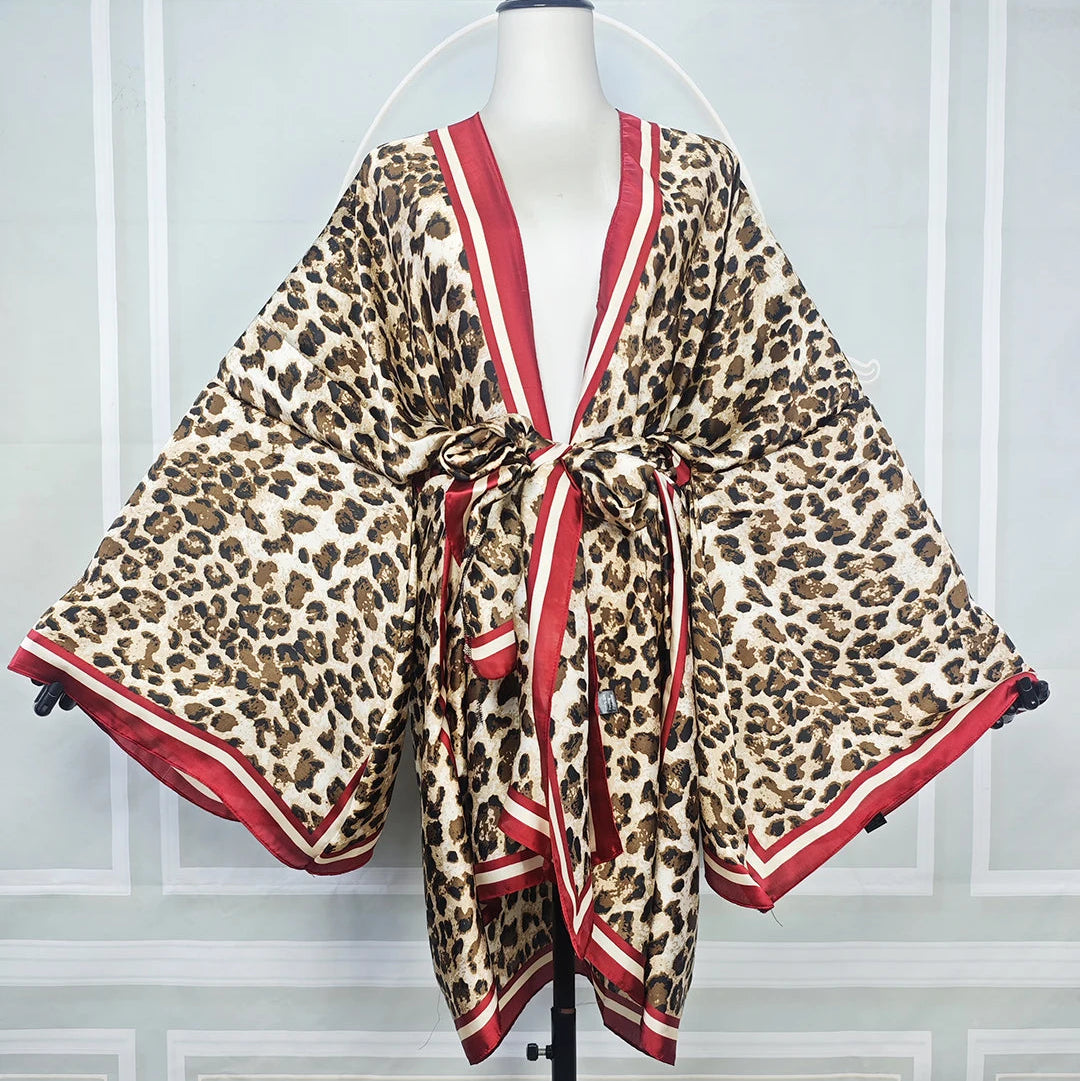 Kimono Léopard Femme Stylé