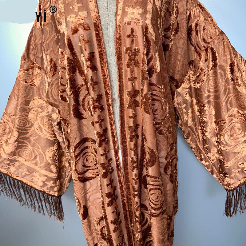 Kimono Long Bohème léger