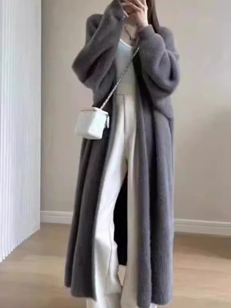 Manteau Douillet Style Kimono
